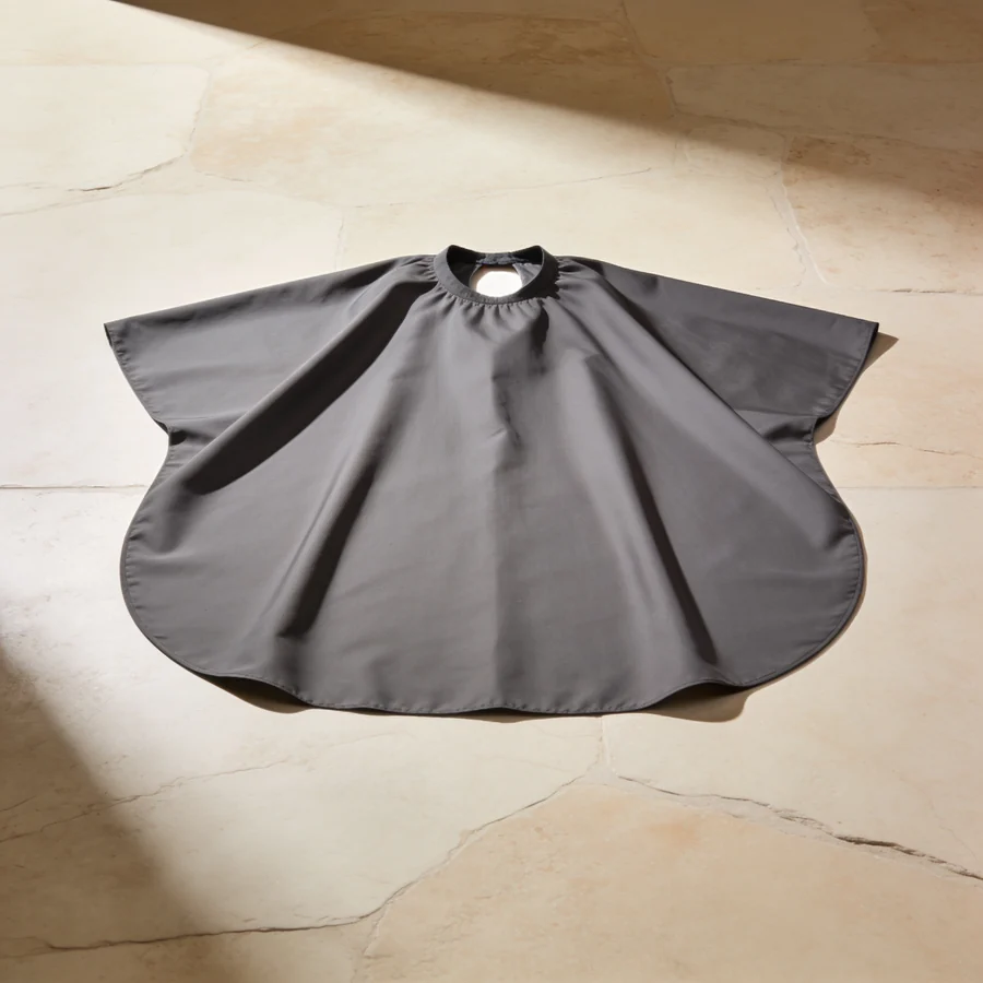 Full-Cover Cutting Cape — Charcoal